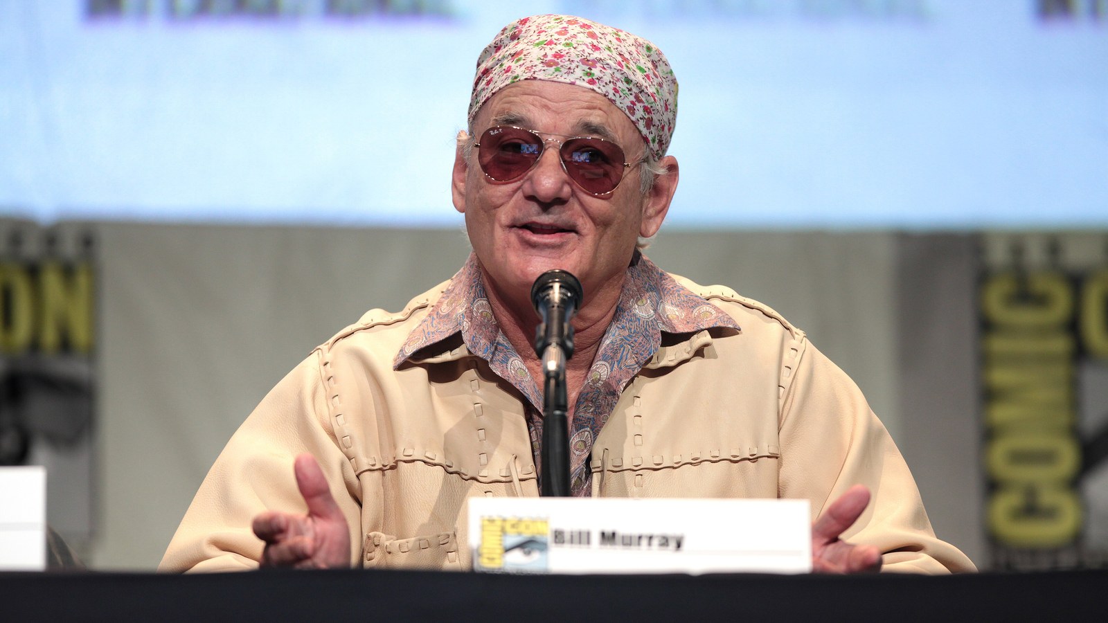 Bill Murray at Comic-Con; not the 2026 birthday