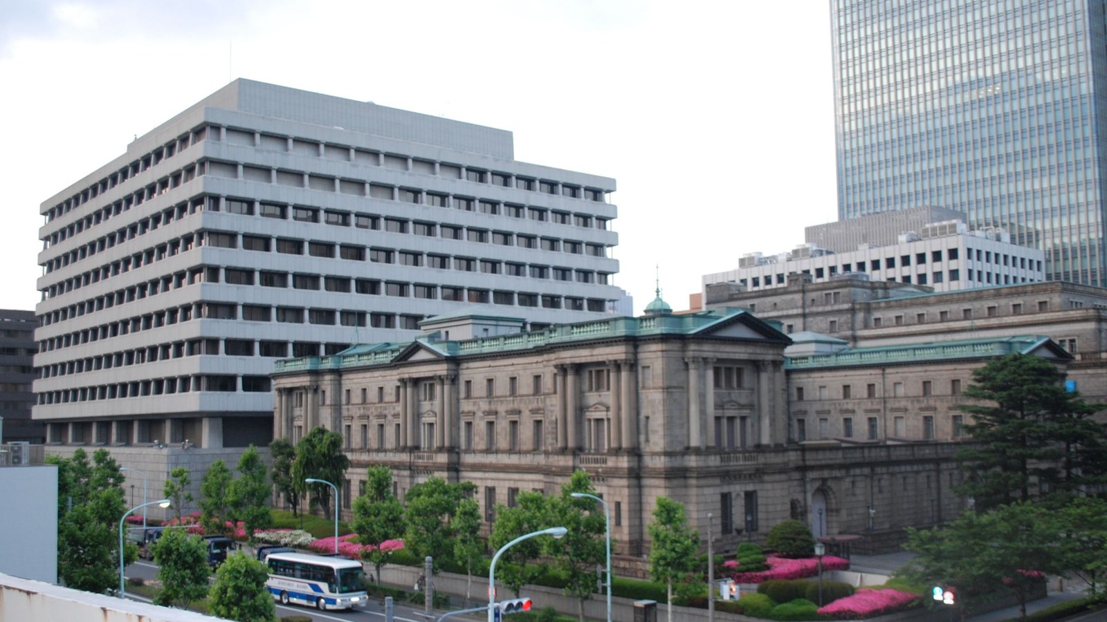 Bank of Japan headquarters in Tokyo; the building, not the 18 September press conference