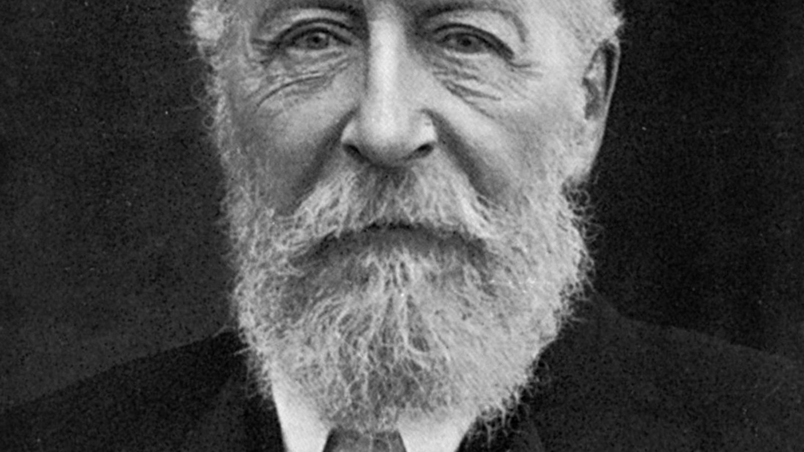 Portrait of George Cadbury, about 1917; the founder, not his son George Cadbury Jr