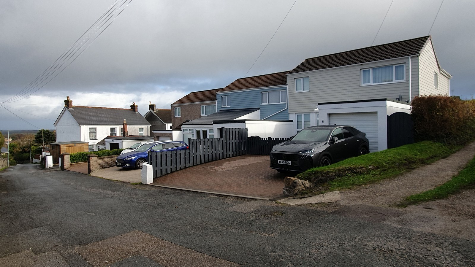 Houses on Jubilee Terrace in Camborne, Cornwall; an illustration of the UK housing market, not a property from the price…