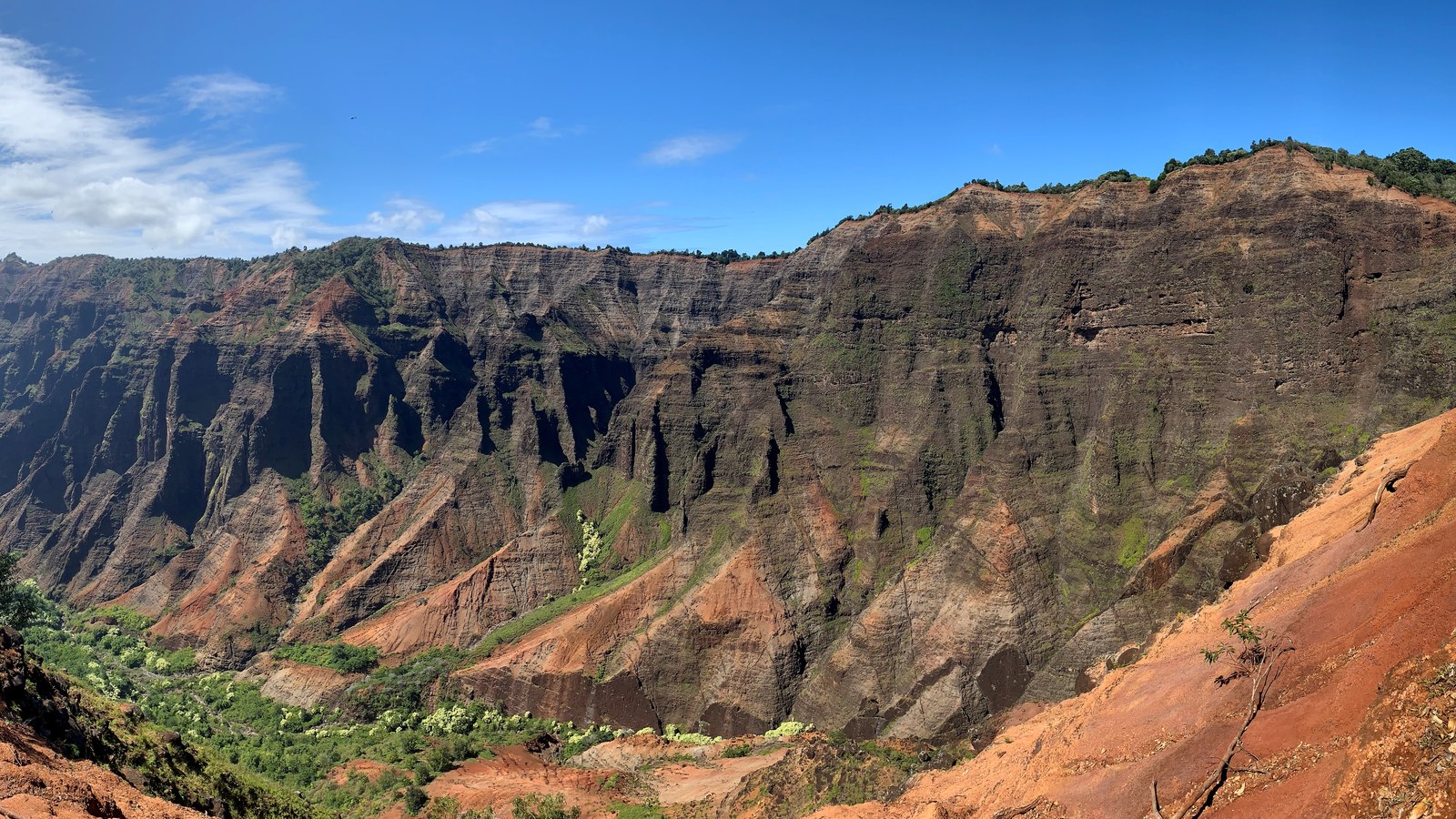 Waimea Canyon, Kauai; a landscape, not the North Shore and not Hurricane Lowell