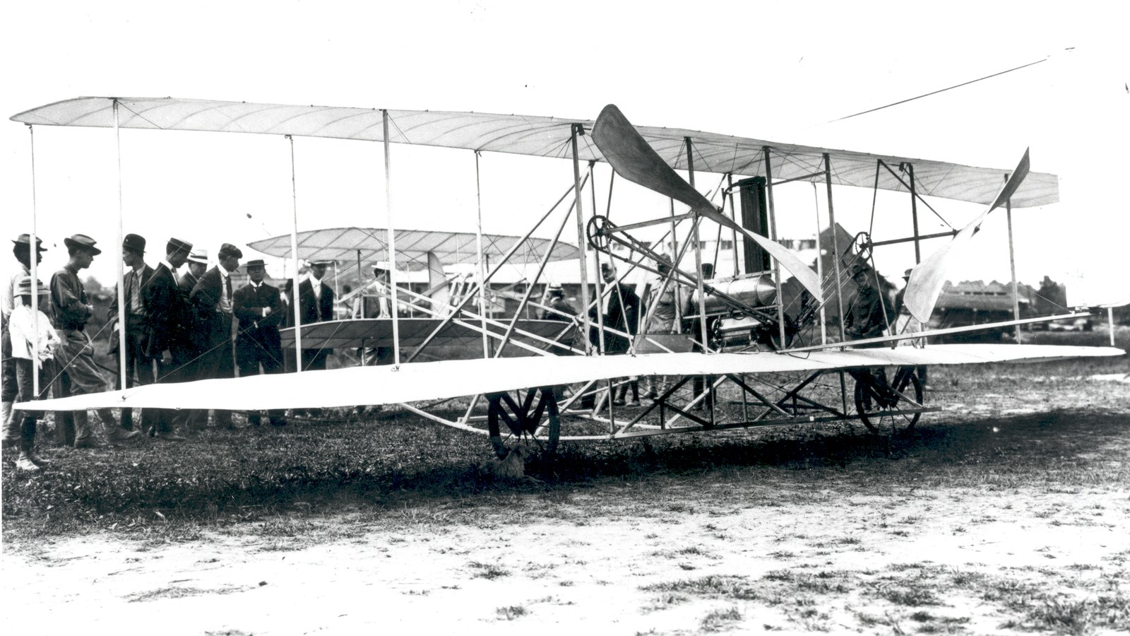 Wright Flyer test flights at Fort Myer, Virginia, in 1908