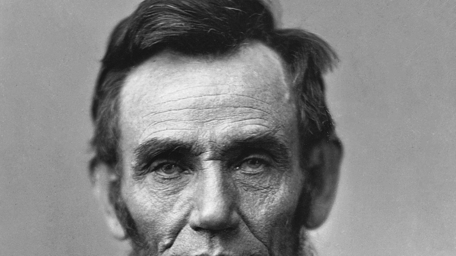 Portrait of President Abraham Lincoln, Civil War-era photograph