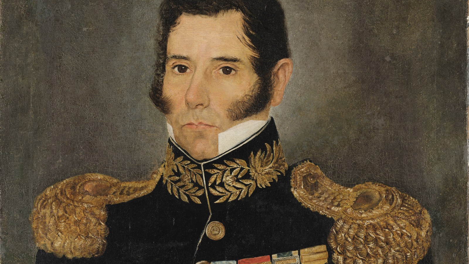 Portret Bento Gonçalves da Silva; nu lupta de la Ponte da Azenha