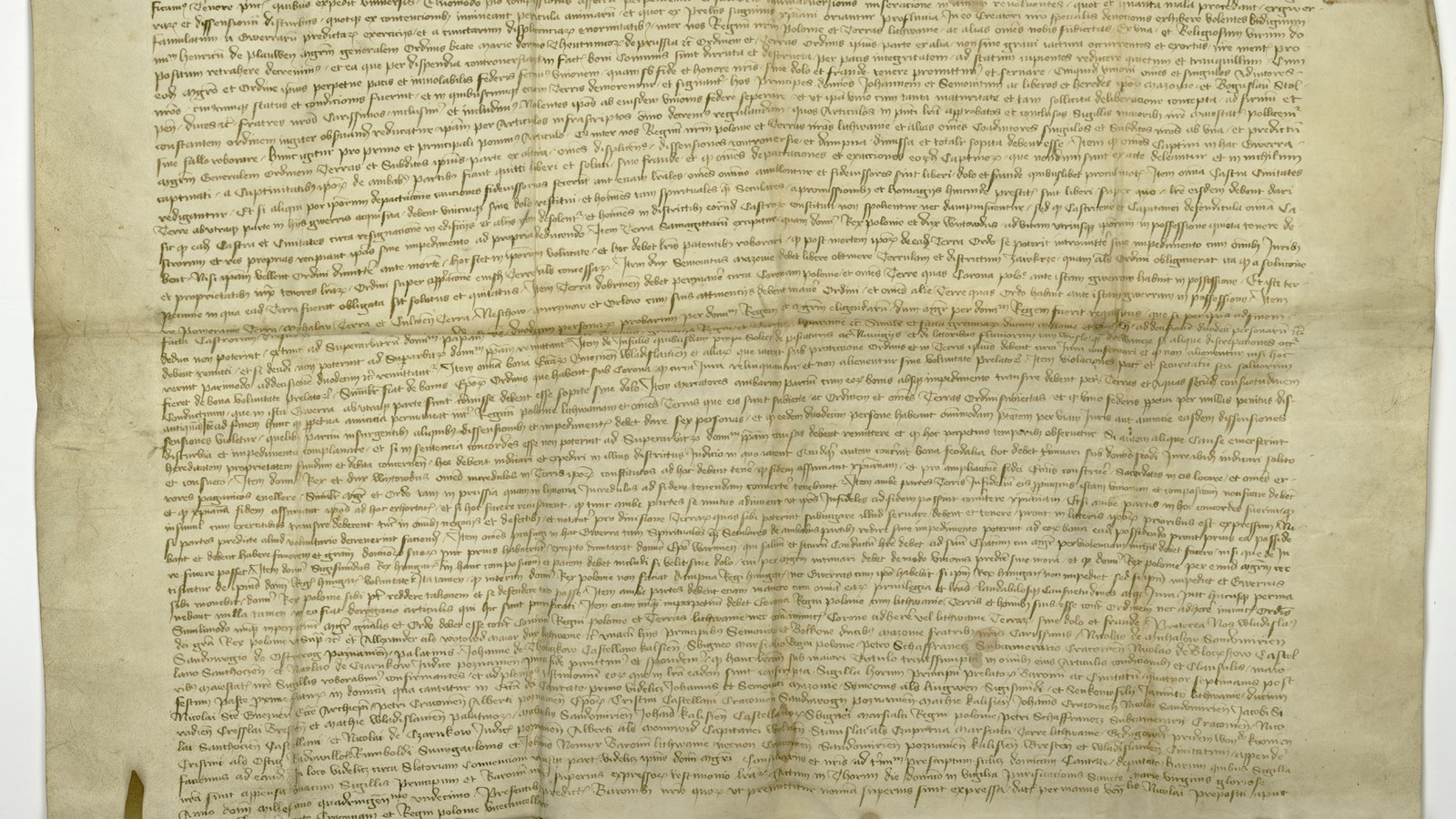Răscoala din Samogitia, din mai 1409, a scos Polonia și Lituania contra Ordinului Teutonic.