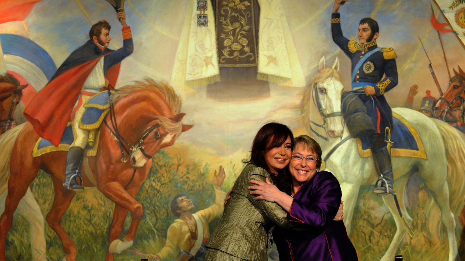 La 30 octombrie 2009, la Maipú, Republica Chile, președintele Chilei, Michelle Bachelet Jeria, și președintele Argentine…