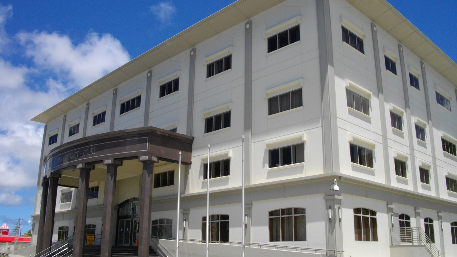 Clădirea Tribunalului Districtual al Statelor Unite din Guam, în Hagåtña.