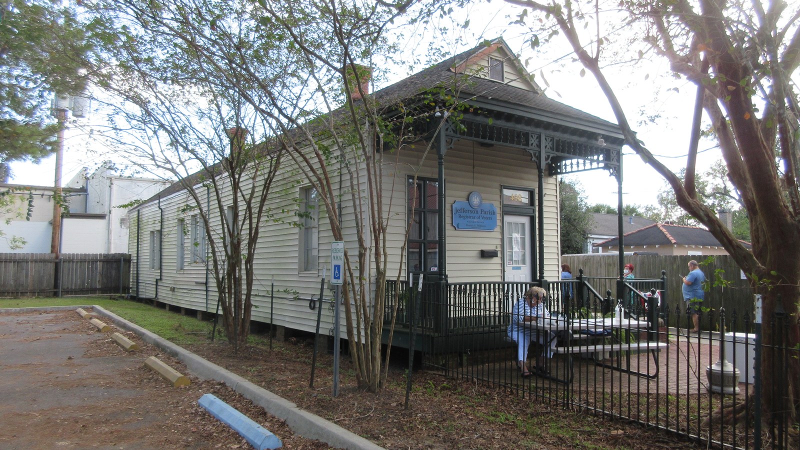 Birou de vot anticipat, Jefferson Parish, Louisiana, 2020; nu Virginia 2026