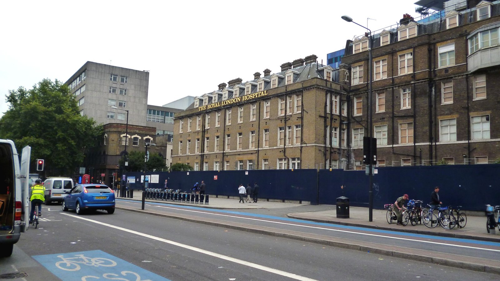 The Royal London Hospital, Whitechapel; an NHS building, not PAPYRUS premises and not patients