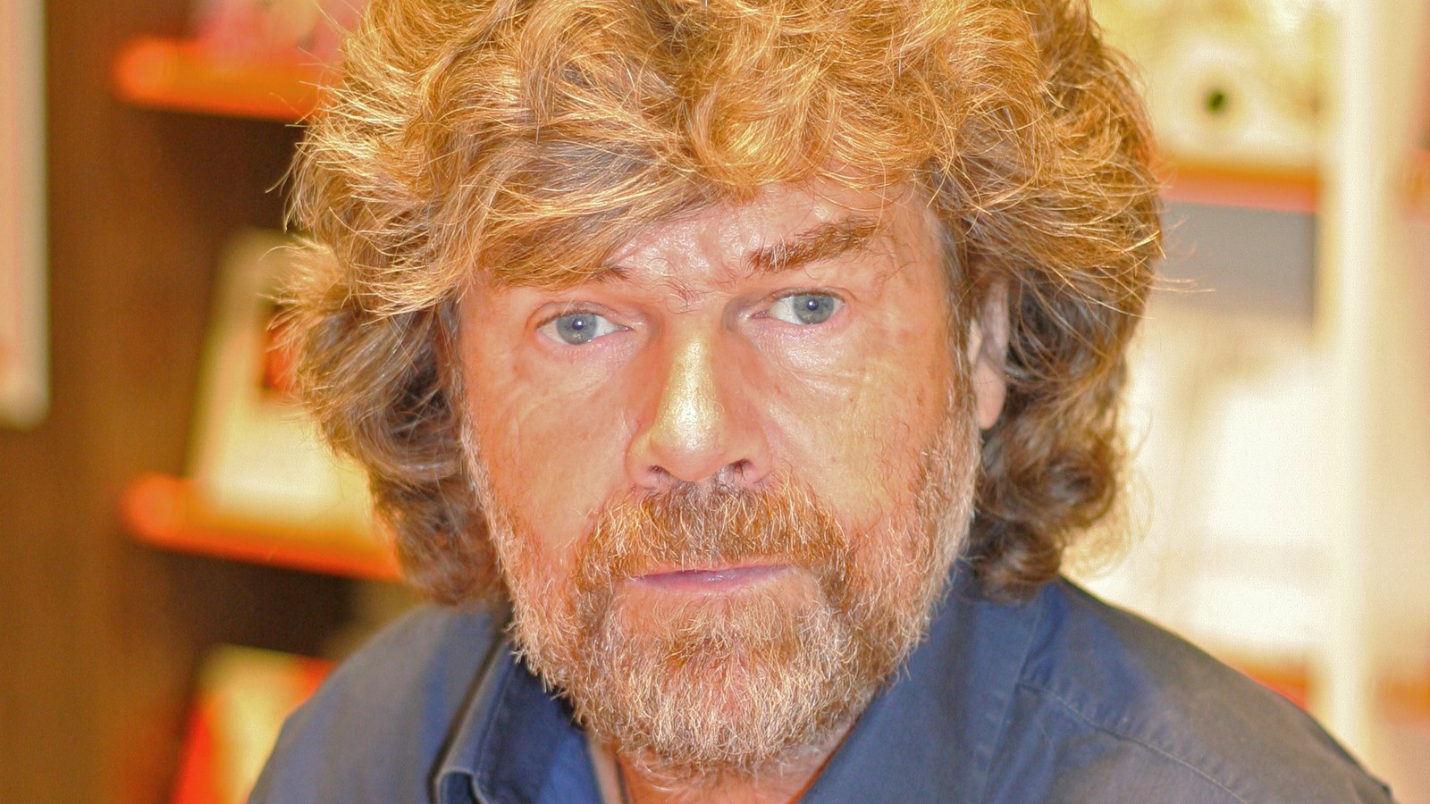 Reinhold Messner la Köln în 2009, nu o fotografie de expediție din 1944