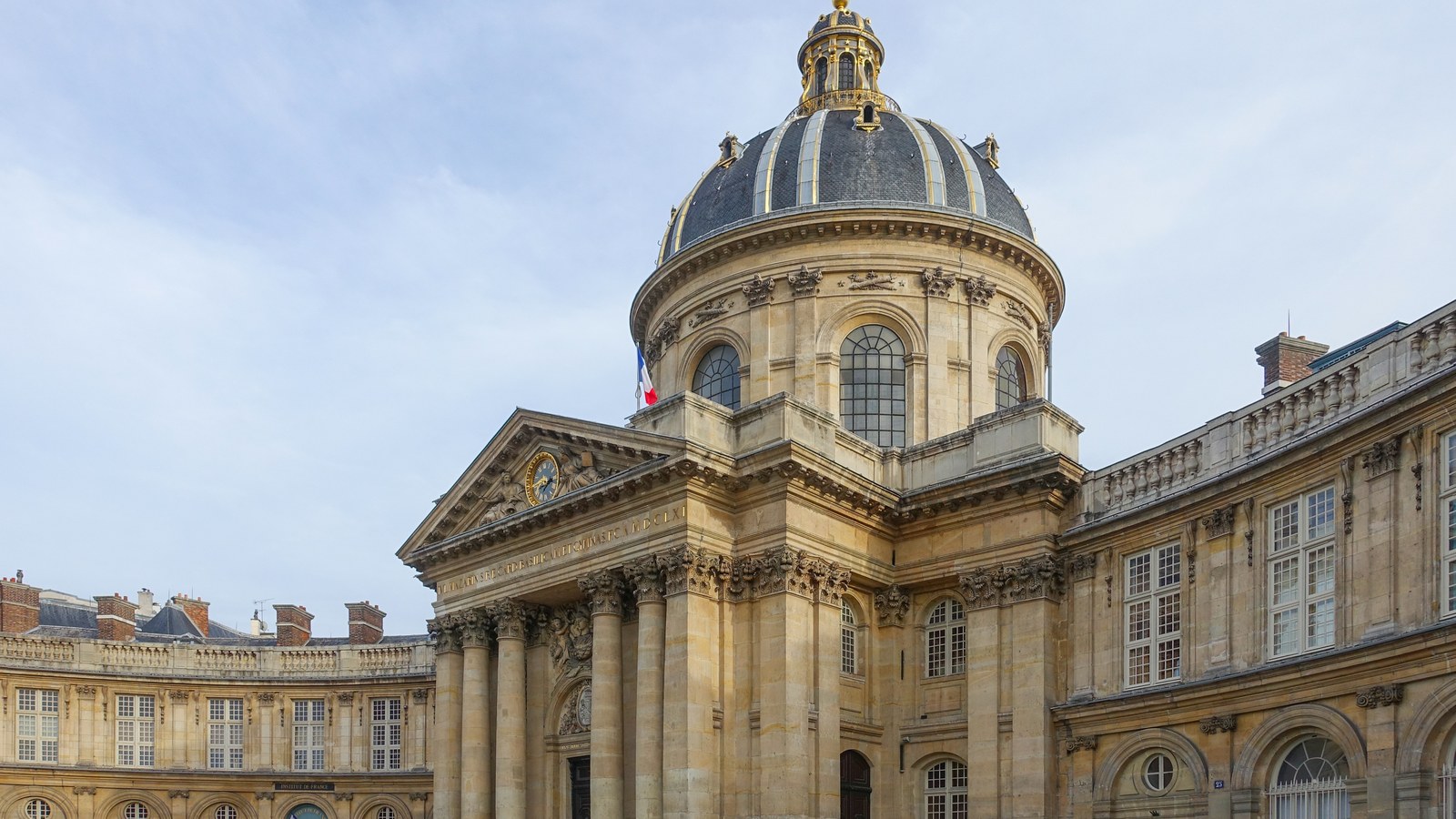 The Institut de France in Paris, formerly the Collège Mazarin, not a portrait of Legendre