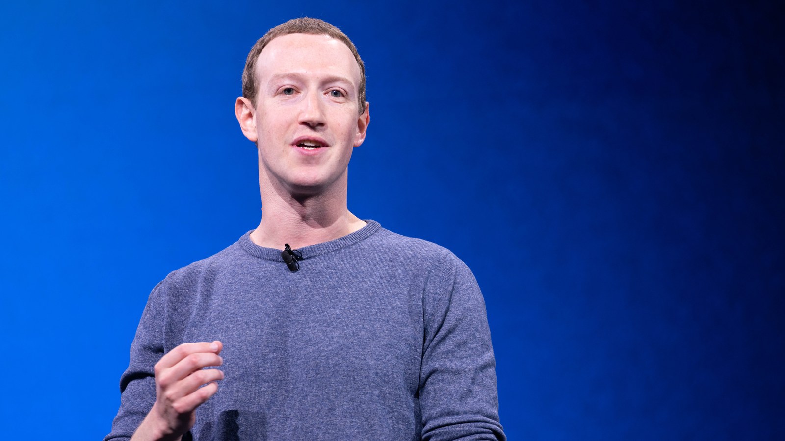 Mark Zuckerberg la keynote-ul F8 din 2019, fotografie de arhivă, nu din declarațiile din septembrie 2026