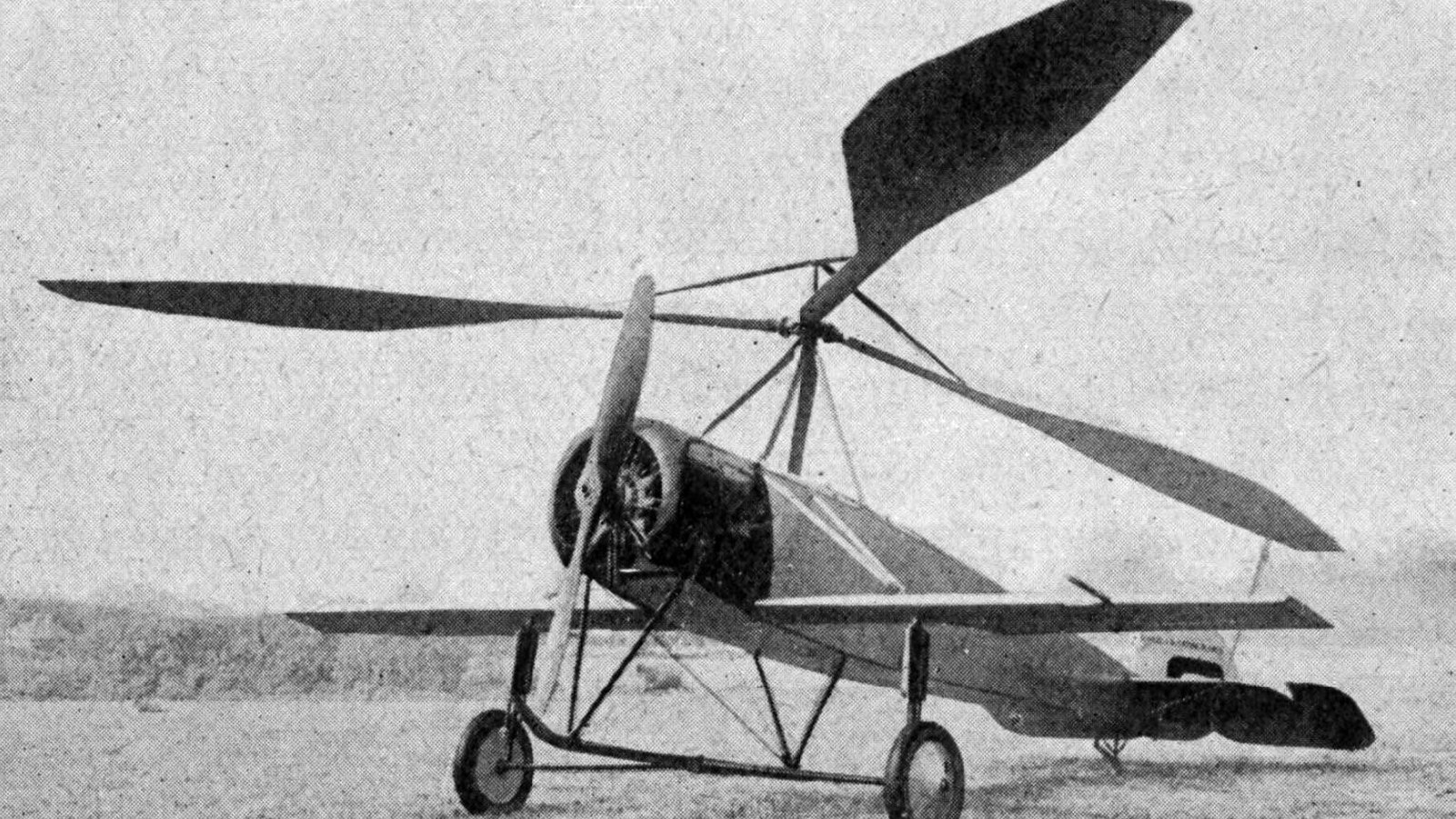 A Cierva C.6D autogyro from L’Aéronautique, November 1928, not the Channel-crossing C.8L